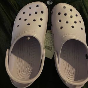 Lavender size 8 woman crocs